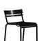Flash Furniture Black All-Weather Steel Bar Stool XU-CH-10318-B-BK-GG - alternate 3